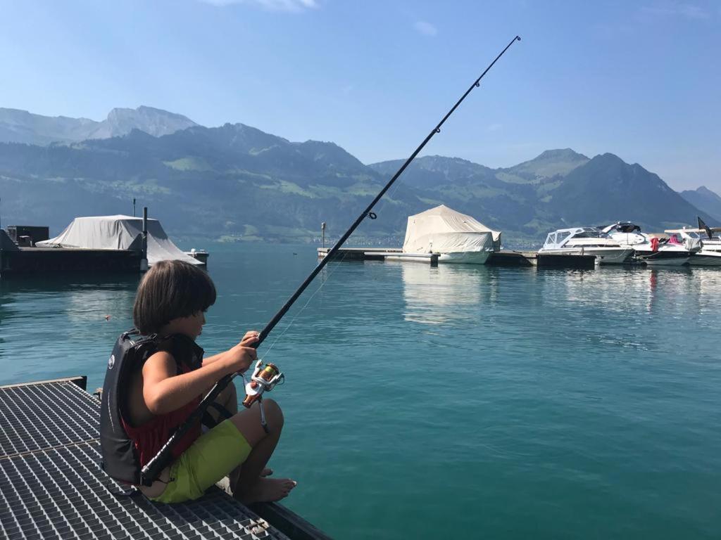 Ferienwohnungen Mit 4 Betten In Gersau Direkt Am Vierwaldstaettersee 외부 사진