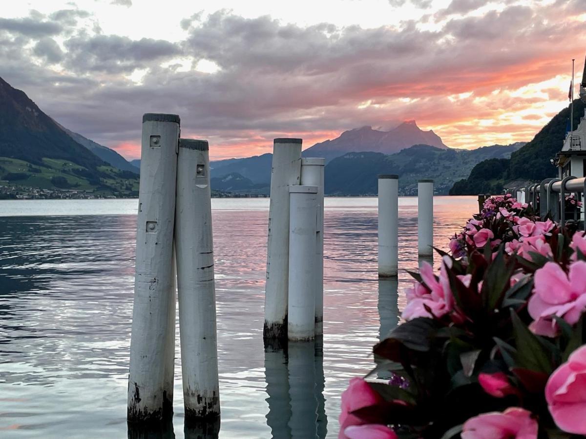Ferienwohnungen Mit 4 Betten In Gersau Direkt Am Vierwaldstaettersee 외부 사진